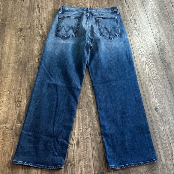 MOTHER Deep Blue Straight Jeans - Picture 2 of 8